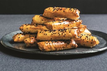 Feta pastry cigars