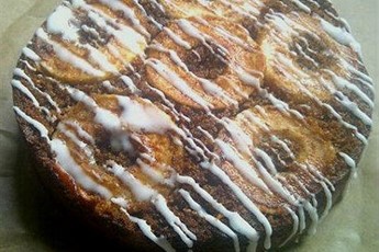 Bramley apple cake