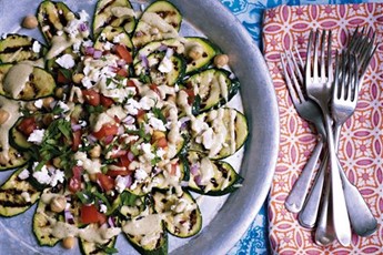 Courgette carpaccio