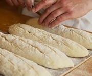 Baking bread at Manna from Devon